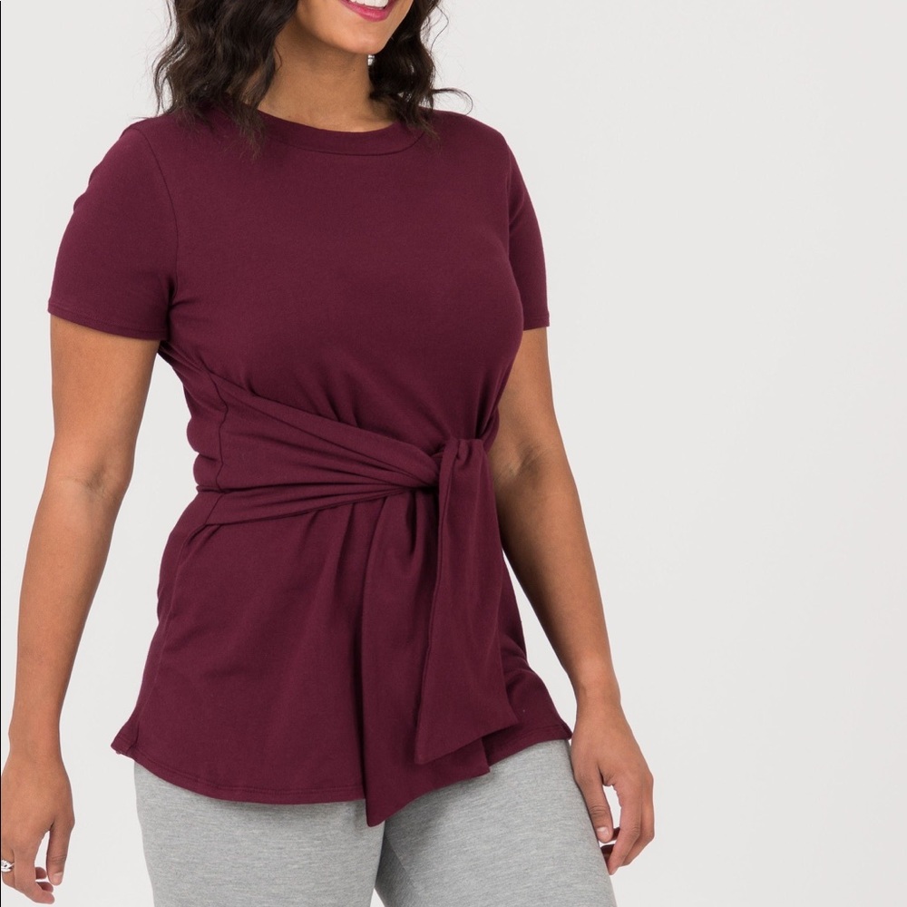 NWT Agnes & Dora side seam sash top